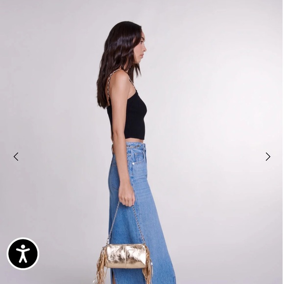 Maje Relique Top Size 1 (Small) NWT - Picture 4 of 7